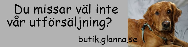 Banner om vår utförsäljning